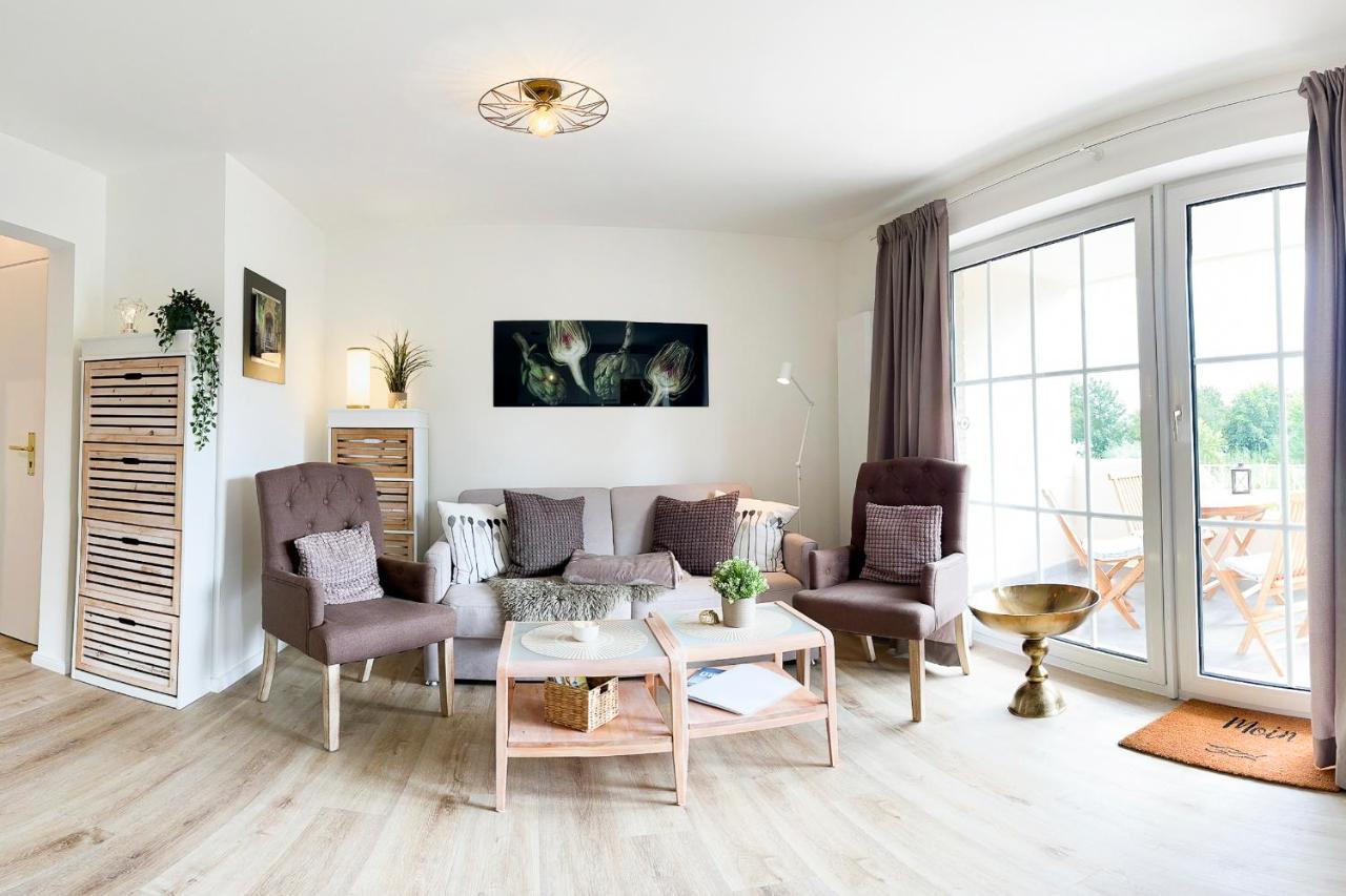 Fewo1846 Strandresidenz Wassersleben - Ostseenest - Modernes Studioapartment Mit Balkon Am Strand Харисле Екстериор снимка
