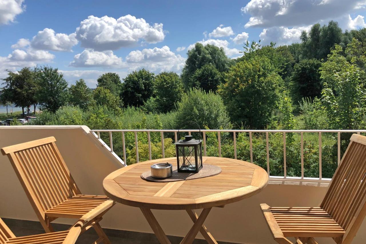 Fewo1846 Strandresidenz Wassersleben - Ostseenest - Modernes Studioapartment Mit Balkon Am Strand Харисле Екстериор снимка